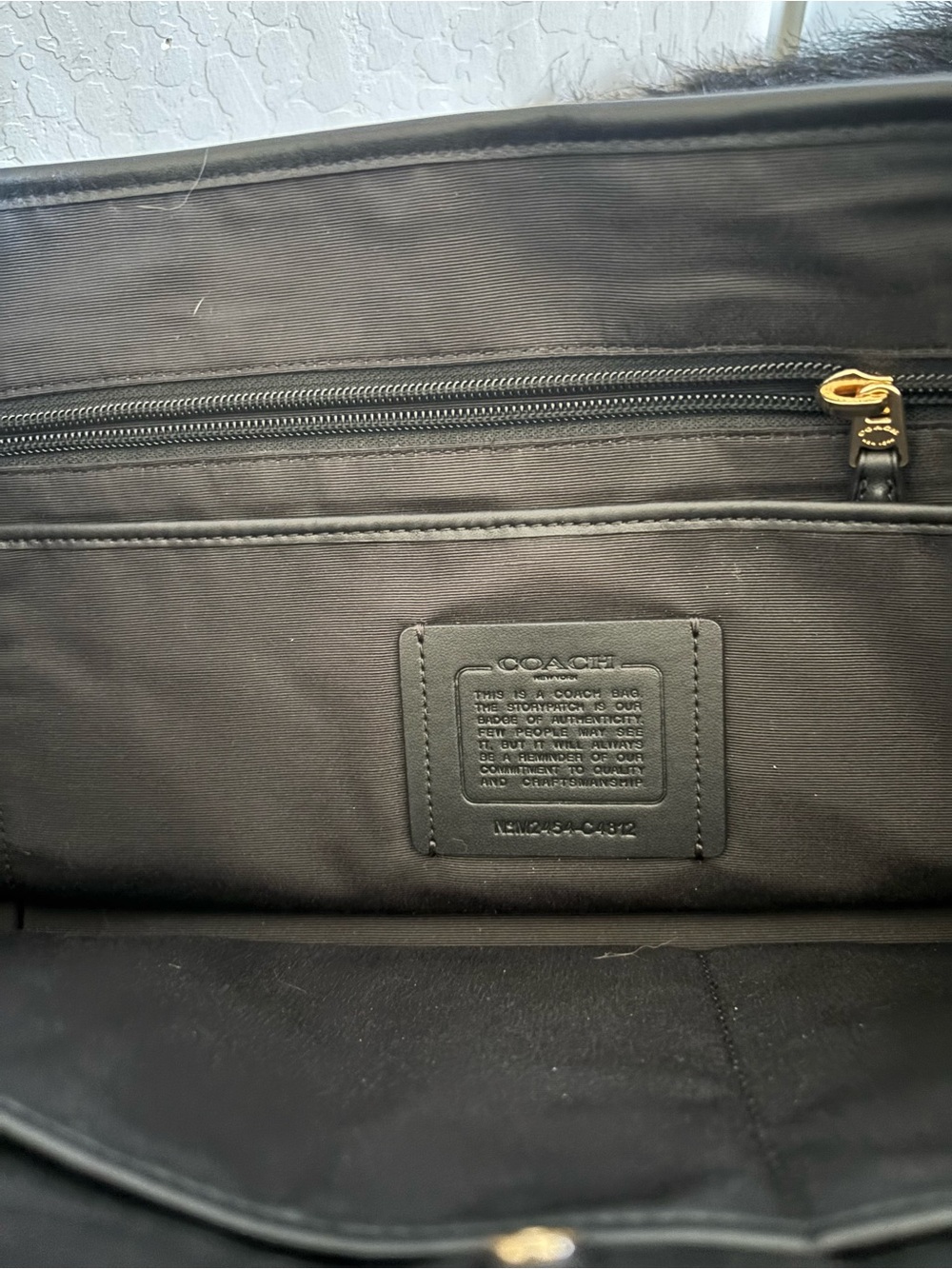 EUC Coach large tote bag insert in Canvas. - Picture 5 of 6